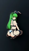 Load image into Gallery viewer, Bunny Green Hair Pizza Lover