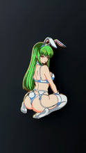 Load image into Gallery viewer, Bunny Green Hair Pizza Lover