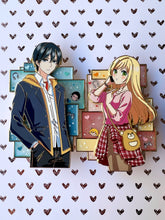 Load image into Gallery viewer, Yamada-kun to Lv999 no Koi wo Suru Pin Anime Pins My Love Story with Yamada-kun at Lv999 Loving Yamada at Lv999 山田くんとLv999の恋をする Akane Kinoshita 木之下 茜 Kinoshita Akane Akito Yamada 山田 秋斗 Yamada Akito Pin Akane Pin Yamada Pin Anime Couples One True Pairing True Love